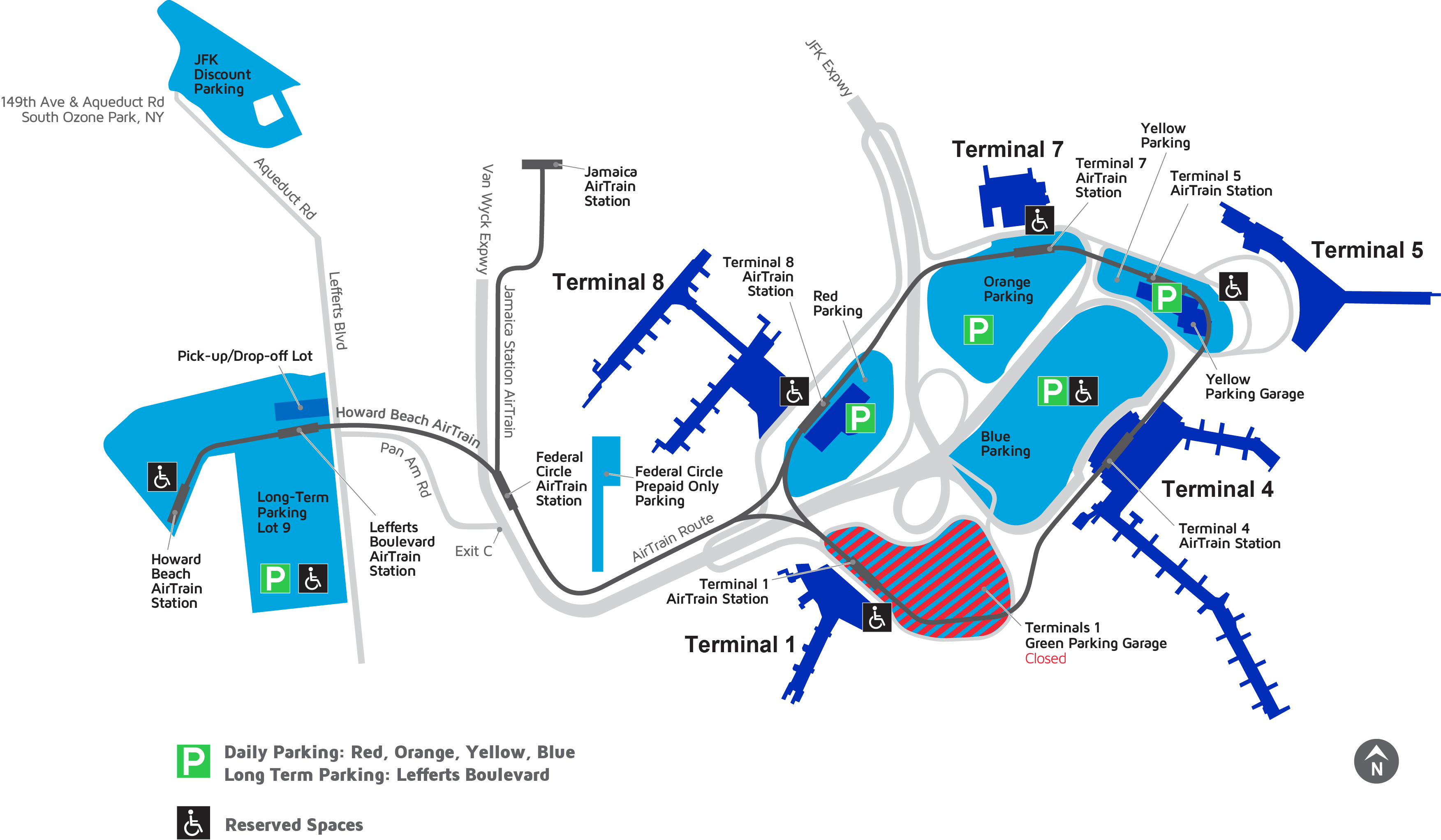 JFK Airport Map